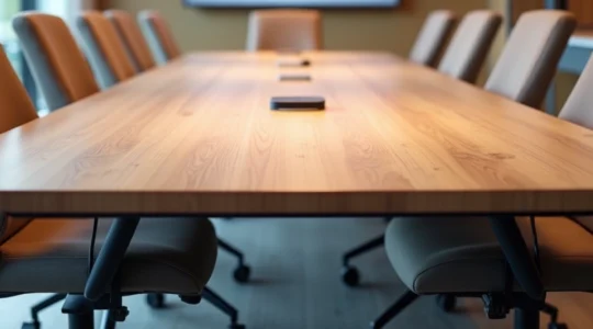 Tables de réunion